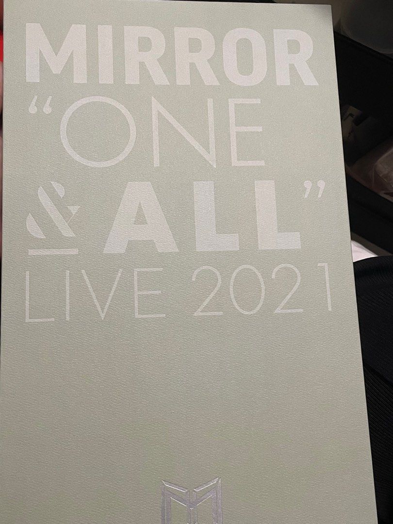 ONE & ALL” LIVE 2021 CONCERT BOX SET &《MIRROR “ONE & ALL” LIVE