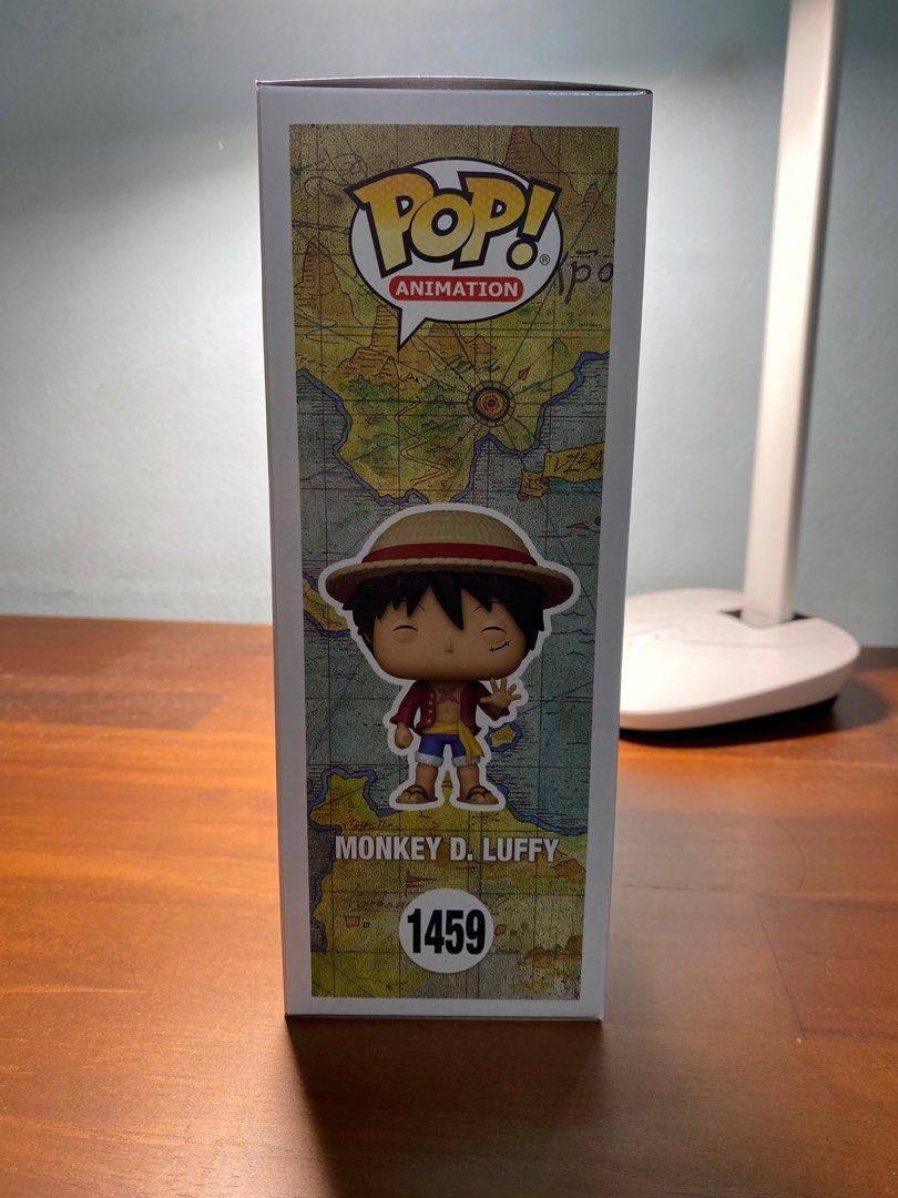 Funko Pop! Video Game/Movie Cover with case: One Piece - Monkey D