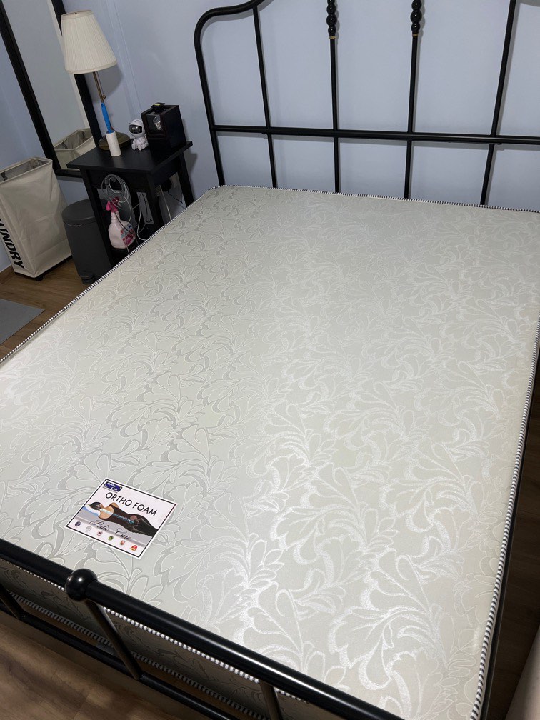 Ortho Foam Queen Mattress Only, Furniture & Home Living, Furniture, Bed
