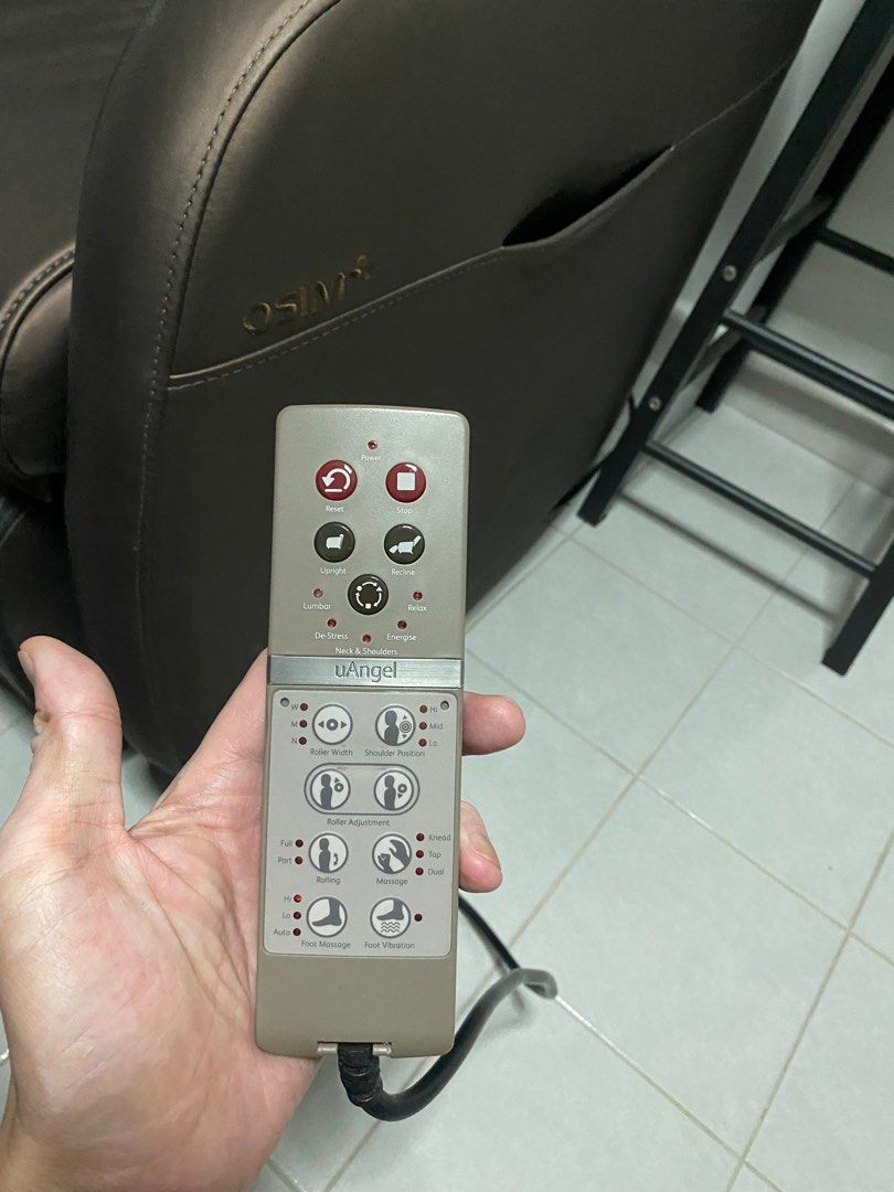 Osim massage chair remote control hotsell