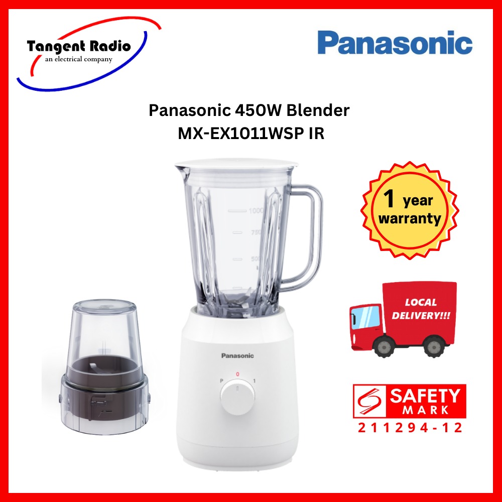 Panasonic 450W Blender MXEX1011WSP IR, TV & Home Appliances, Kitchen