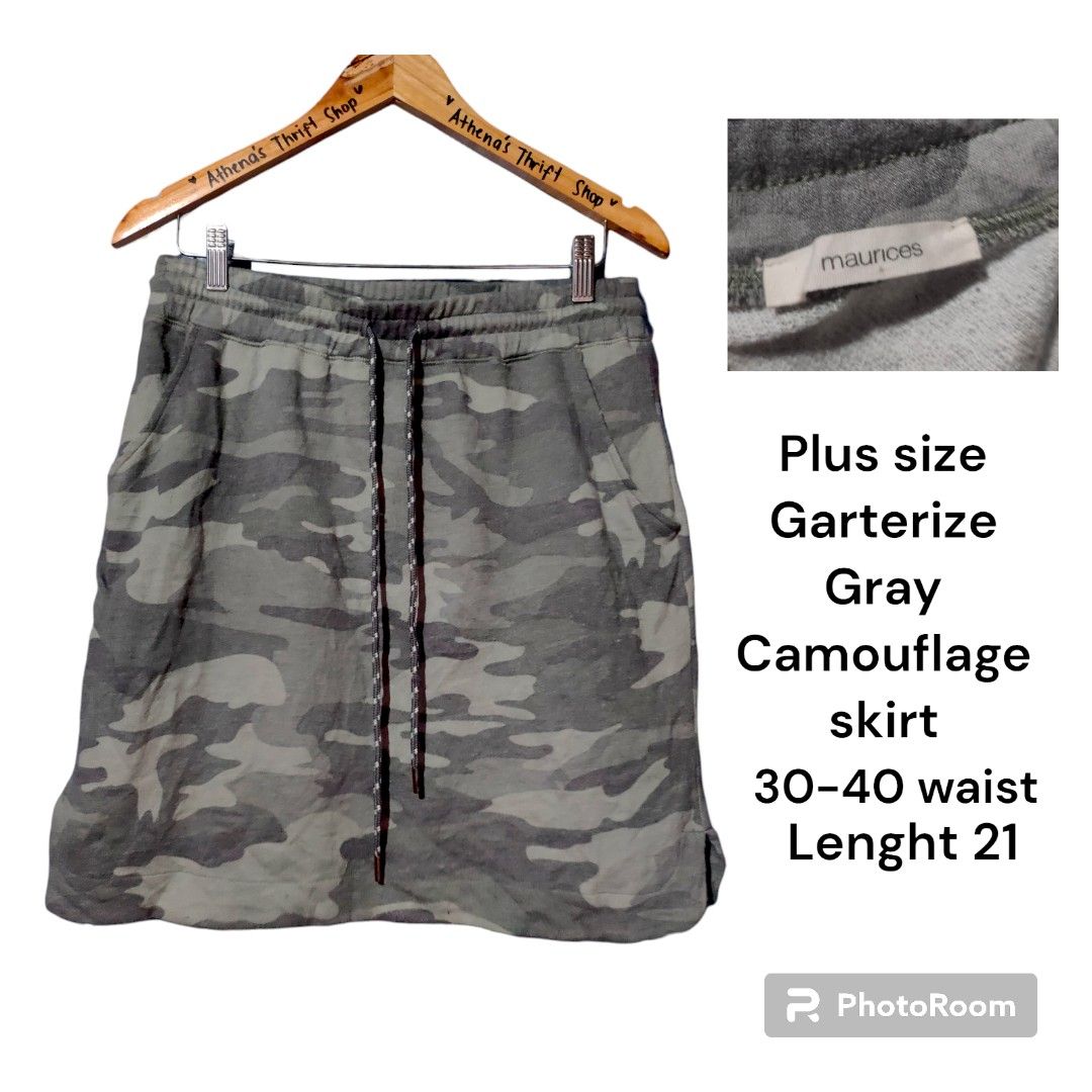 Camo deals skirt maurices