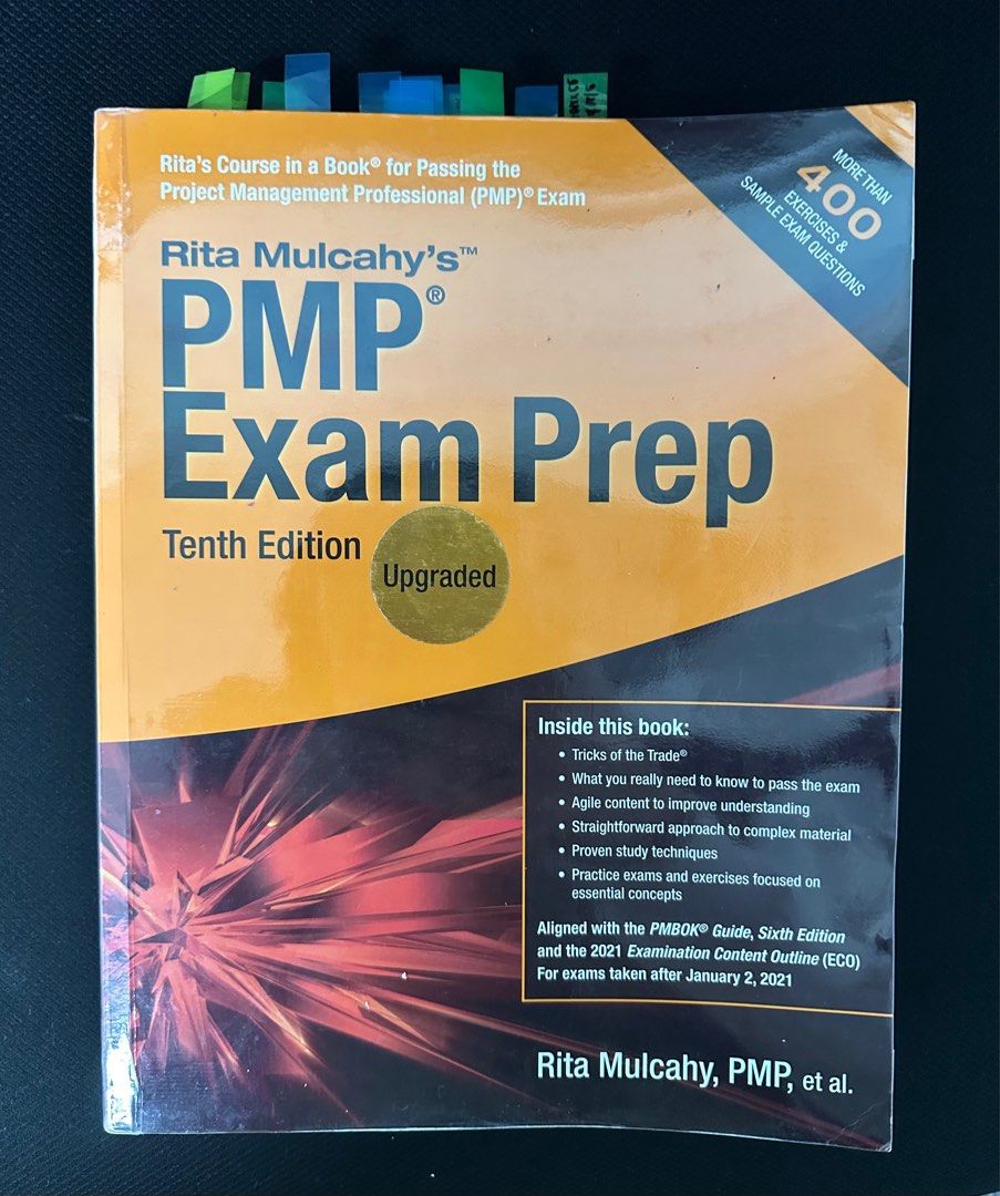 PMP Exam Prep, Tenth EditionUpgraded by Rita Mulcahy, Hobbies & Toys