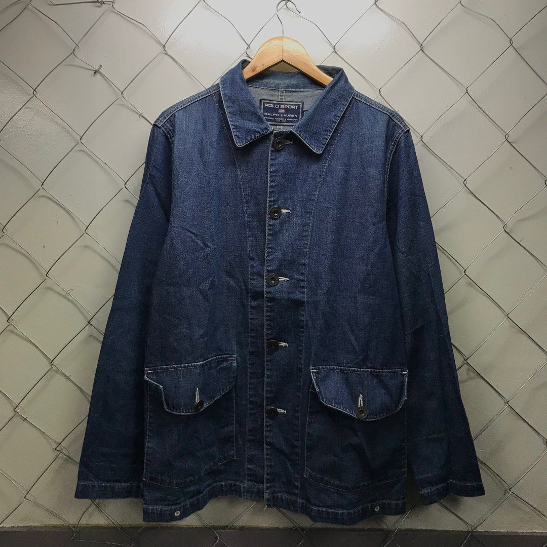 Polo sport denim discount jacket