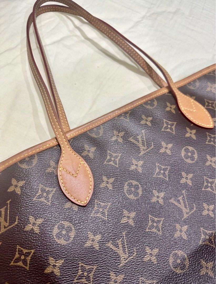 LV Neverfull MM M40513 Monogram Idylle, Luxury, Bags & Wallets on Carousell