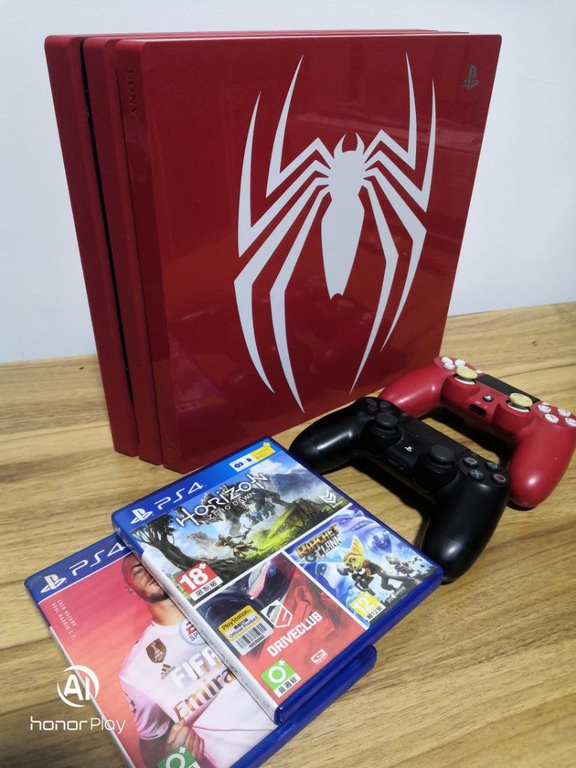 Weekend Promo PS4 Pro 1TB Limited Edition Amazing Red