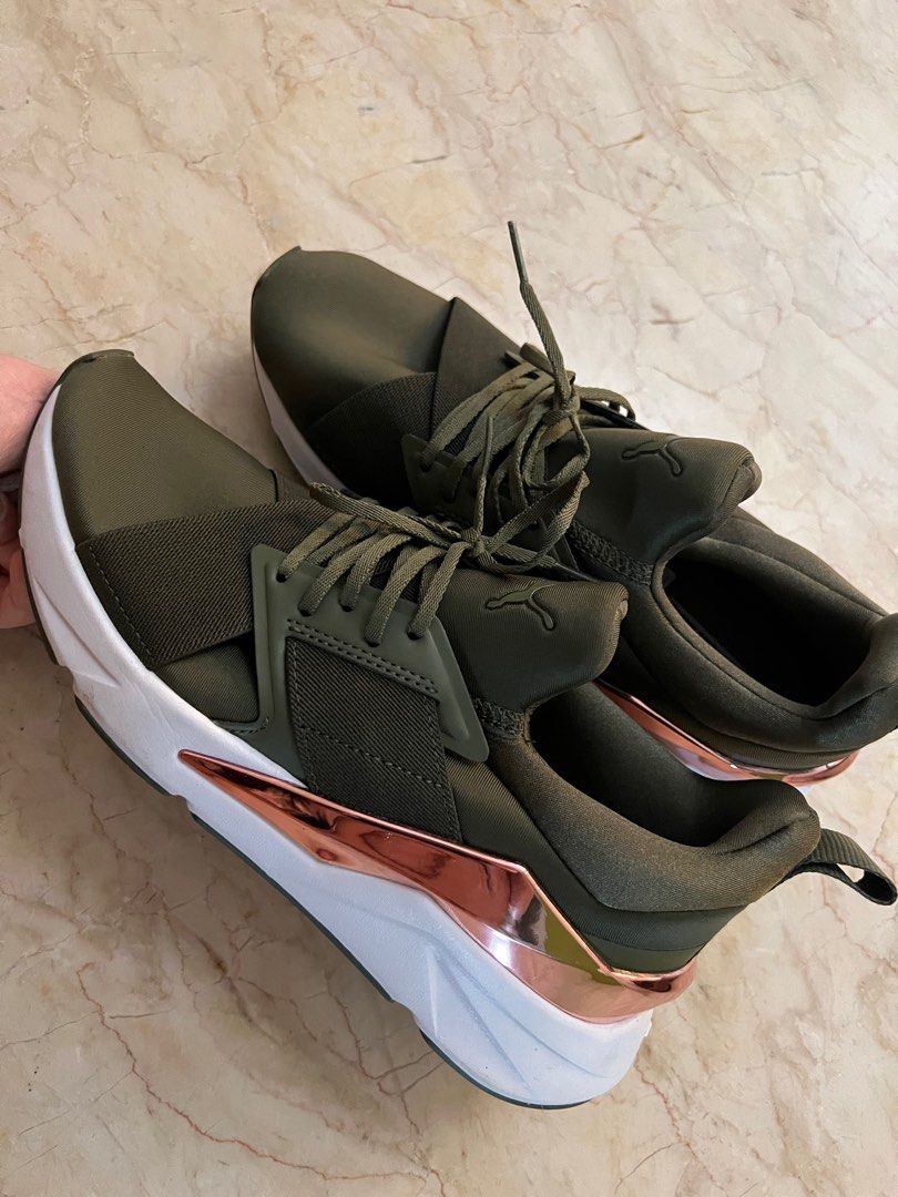 Puma muse olive on sale