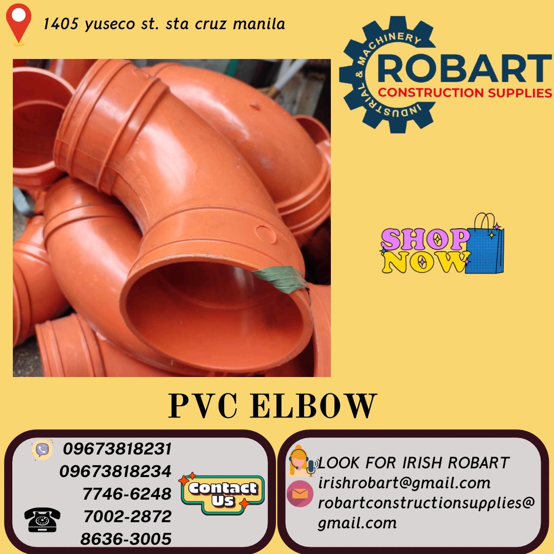PVC ELBOW, Commercial & Industrial, Construction Tools & Equipment on