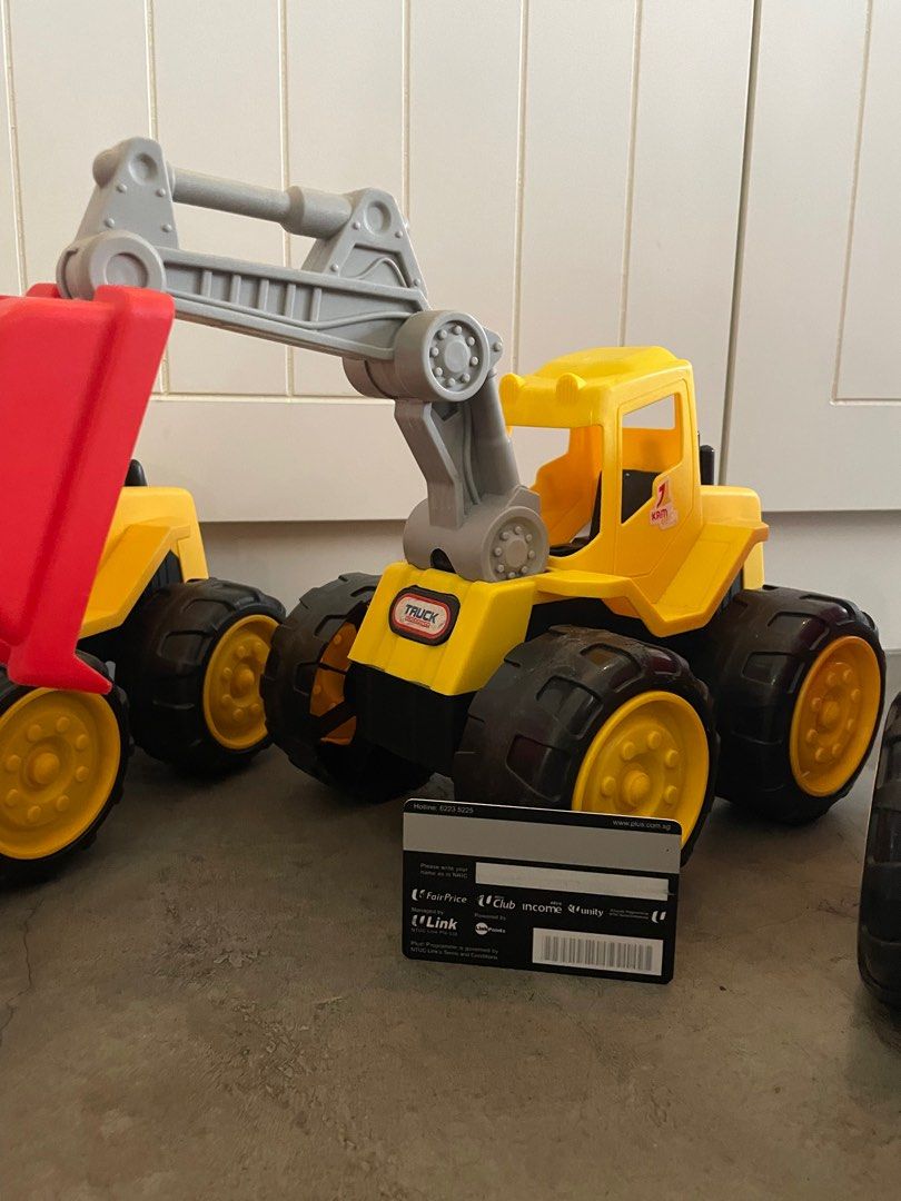 Quality Toy Excavators & Dump Truck, Babies & Kids, Infant Playtime on ...