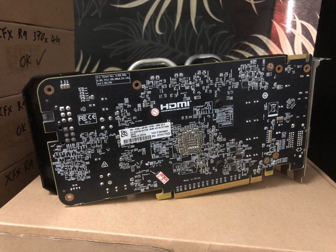 R9 370X 4GB DDR5 6PIN Computers Tech Parts Accessories