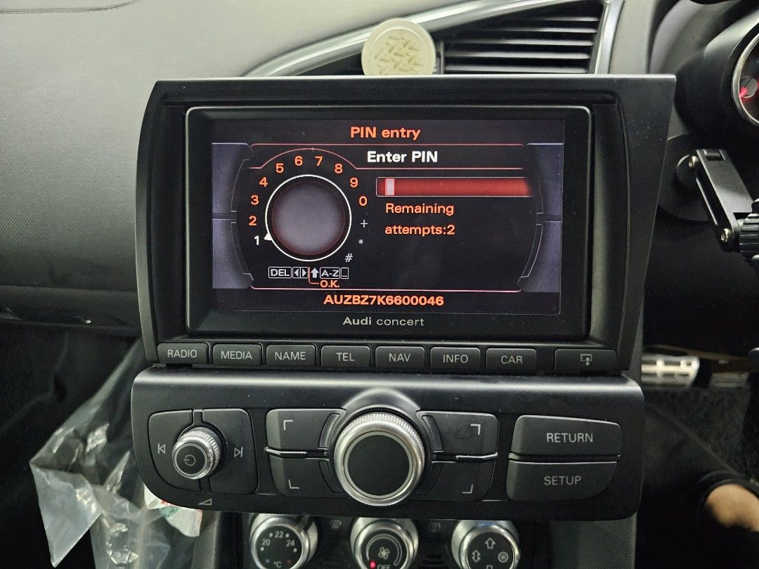 Radio Pin Code Audi BMW Mercedes Volkswagen Ferrari Lamborghini McLaren ...