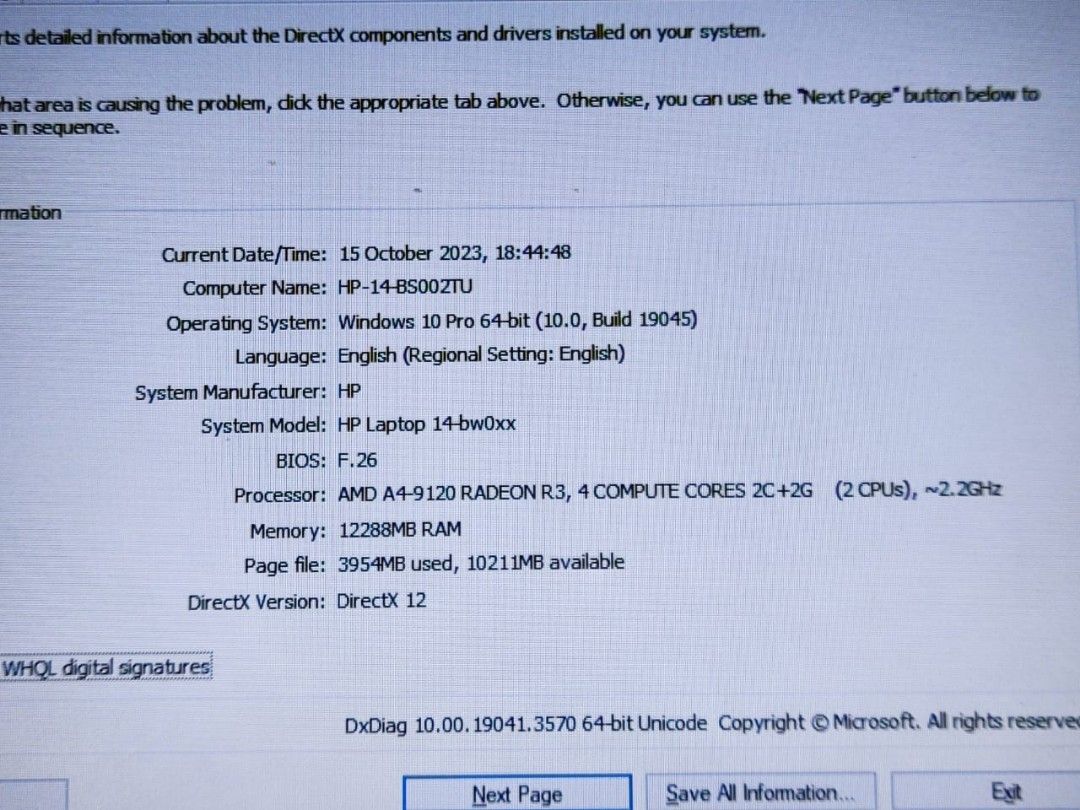 Hp Laptop Amd A4 9120 Drivers Driver Amd A4 9125 Sales