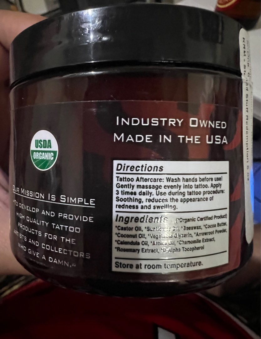 Redemption Tattoo Lubricant and Aftercare, Beauty & Personal Care, Men