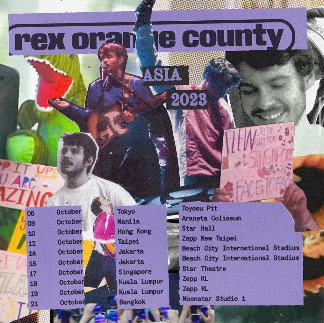 REX ORANGE COUNTY TICKET ZEPP KL 19 OCTOBER, Tickets & Vouchers, Event
