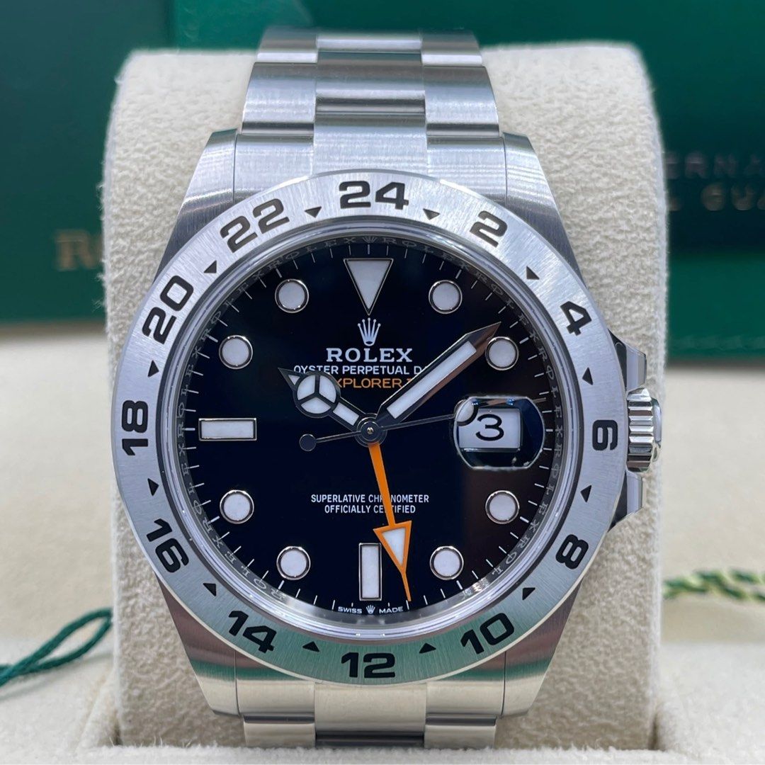 Rolex explorer clearance 2 blue dial