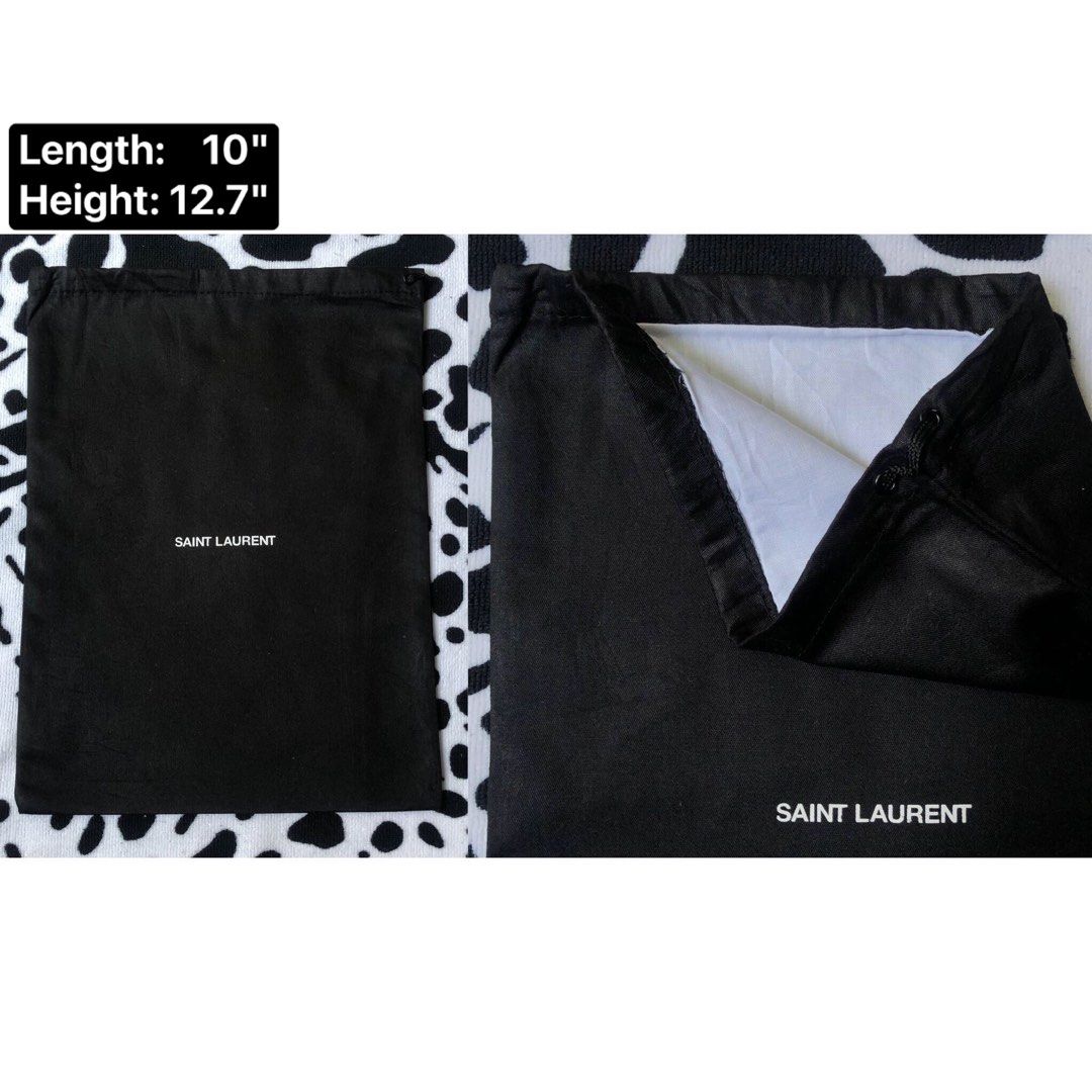 Authentic Ysl dust bag, Luxury, Bags & Wallets on Carousell