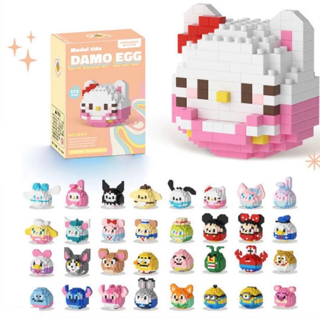 Sanrio Lego | hello kitty| my melody | pochacco | kuromi | cinnamorrol ...