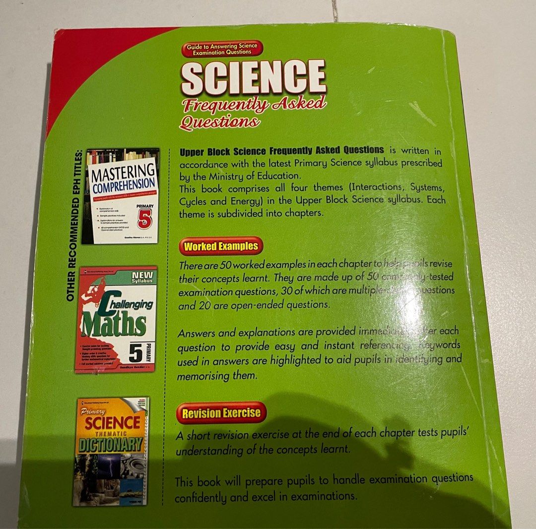 SCIENCE FREQUENTLY ASKED QUESTIONS, Hobbies & Toys, Books & Magazines ...