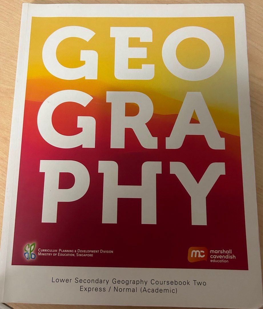 Sec 2 Geography Textbook, Hobbies & Toys, Books & Magazines, Textbooks