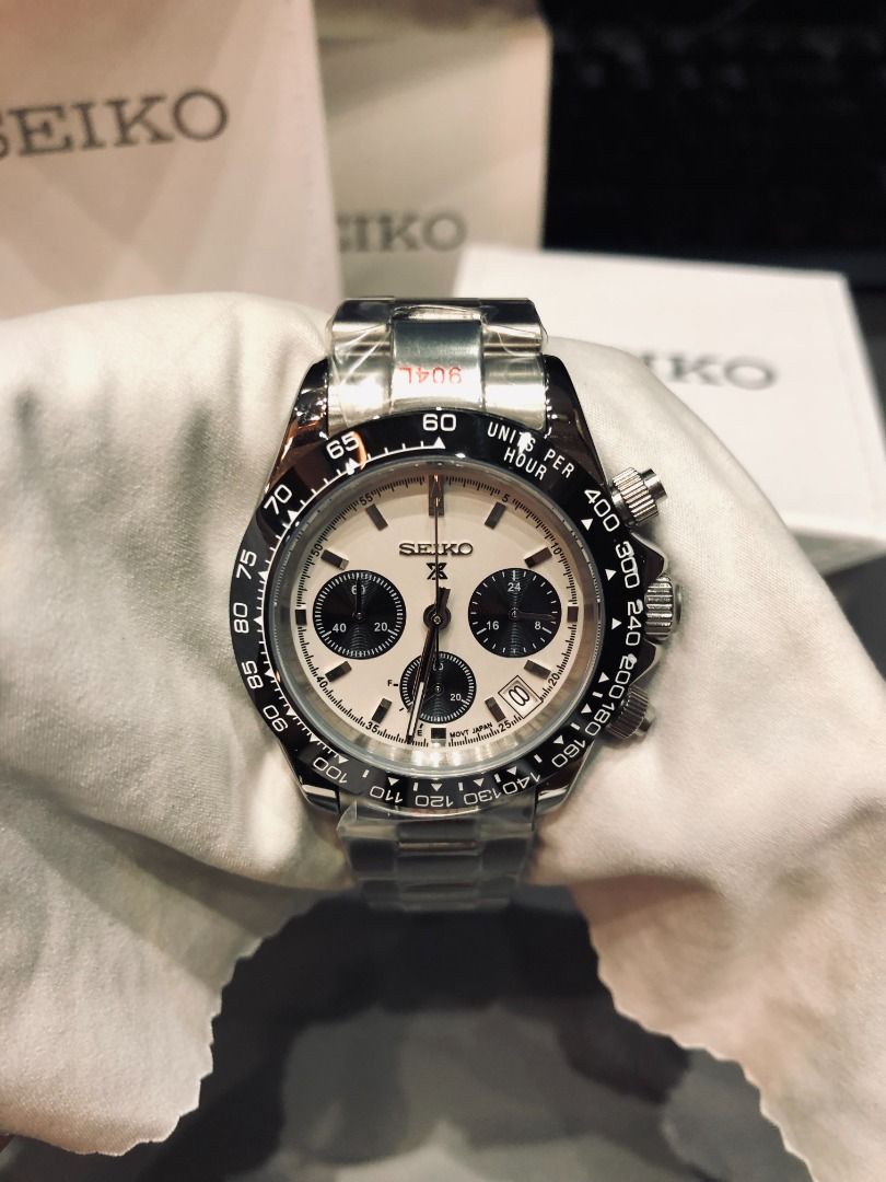 Seiko Speedtimer Watch (Category: Luxury Watches) located in Quezon City. Submitted by mnl.chll (Listing ID 1260757452, Image 1). Description: Mode of Payment: BANK/GCASH A ₱2,000 down payment (DP) is required to confirm your order, with the remaining balance to be paid before delivery. For your peace of mind, we provide photos and videos of the product, and we can also arrange a video call for verification. NATIONWIDE FREE DELIVERY 1 YEAR MOVEME