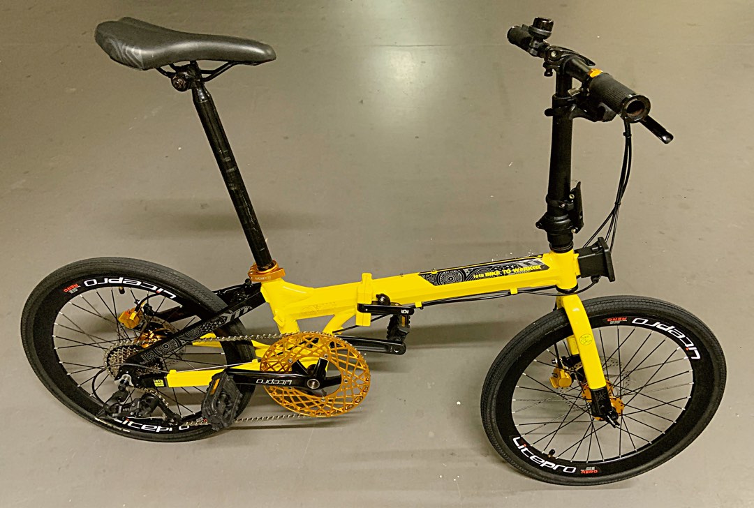 Seldom Use Element ecosmo Niseko 10 speed Foldablefoldingbikelitepro