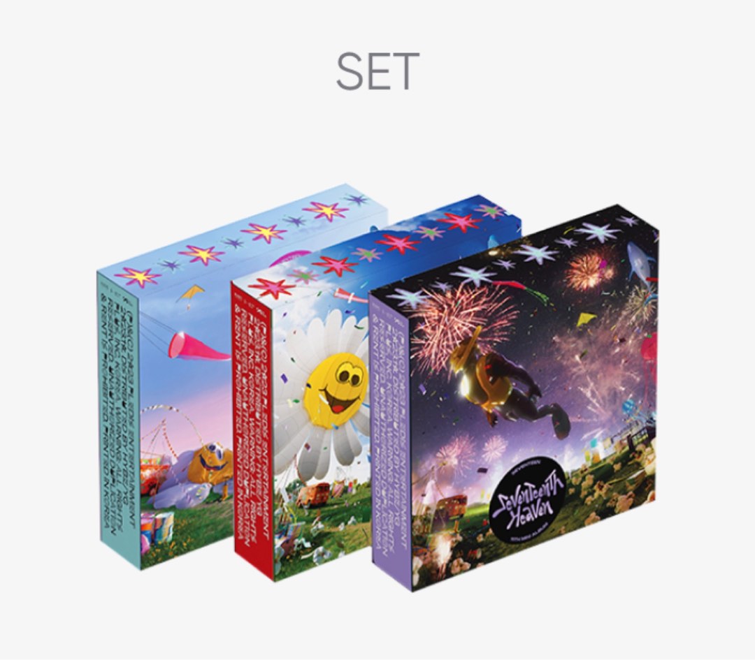 Seventeen Heaven 專輯, 興趣及遊戲, 收藏品及紀念品, 韓流- Carousell