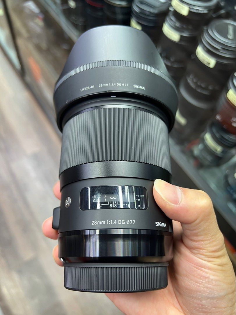 SIGMA 28mm DG ART for CANON EF 超新神鏡, 攝影器材, 鏡頭及裝備