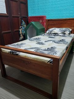 Single Bed Mahogany