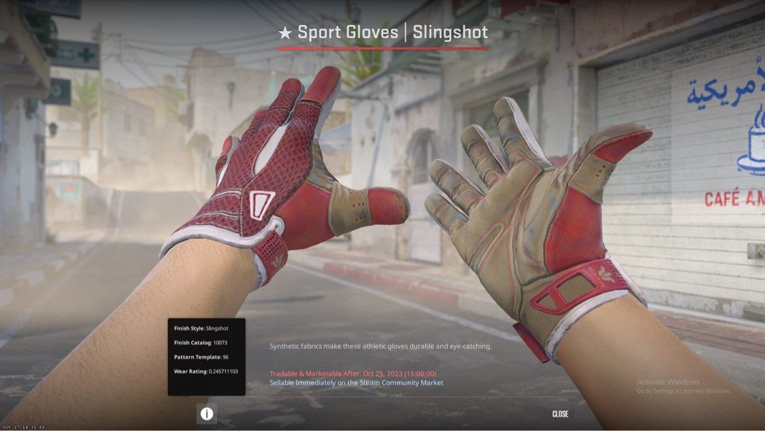Slingshot Gloves CS2, Video Gaming, Gaming Accessories, In-Game ...
