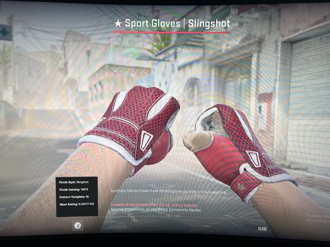 Slingshot Gloves CS2, Video Gaming, Gaming Accessories, InGame Products on Carousell