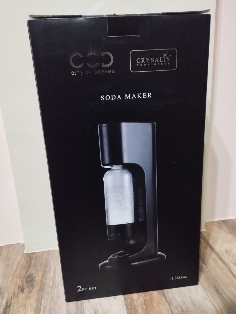 🥤 Soda Maker (Category: Other Kitchen Appliances) located in Manila. Submitted by raconlineshop (Listing ID 1260772987, Image 1). Description: 😍 For Sale 😍 Brand New Soda Maker for sale! I haven't unboxed this yet. What you see is what you get. No to Low Ballers. Sure buyer only. Payment via Gcash/BPI/UnionBank/Maya.