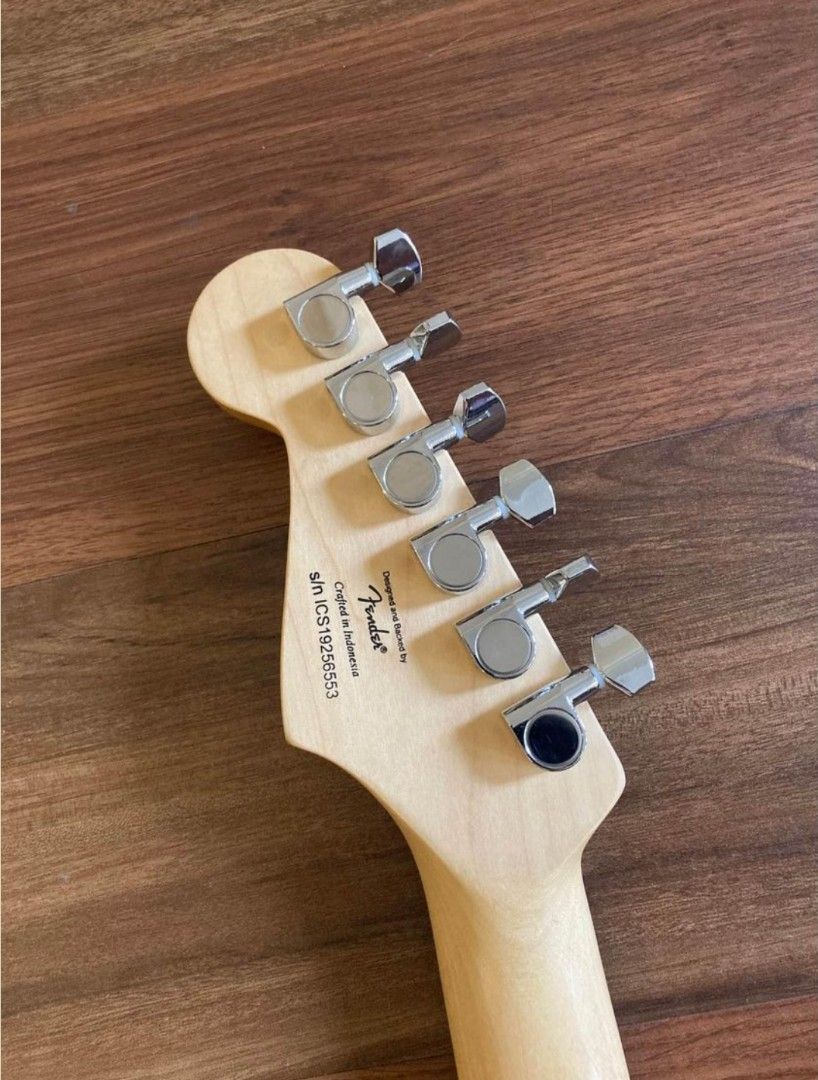 Squier Stratocaster HH With Push/Pull Split Coil Set Up( Pull for