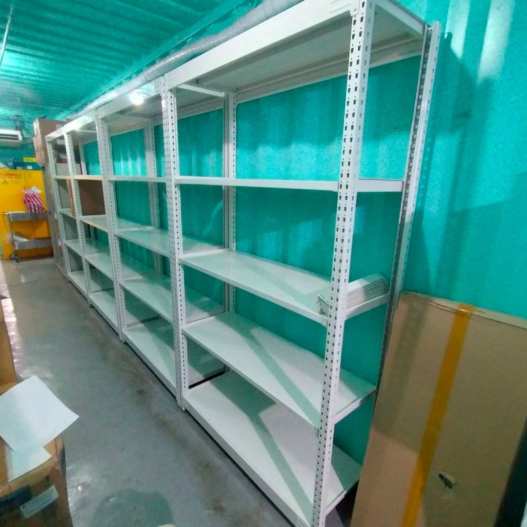 Steel rack boltless korean shelving heavy duty commercial racks made in