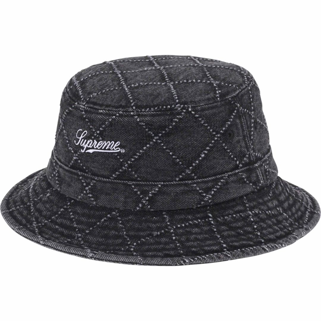 Supreme FW23 Punched Denim Crusher (Blue or Black)