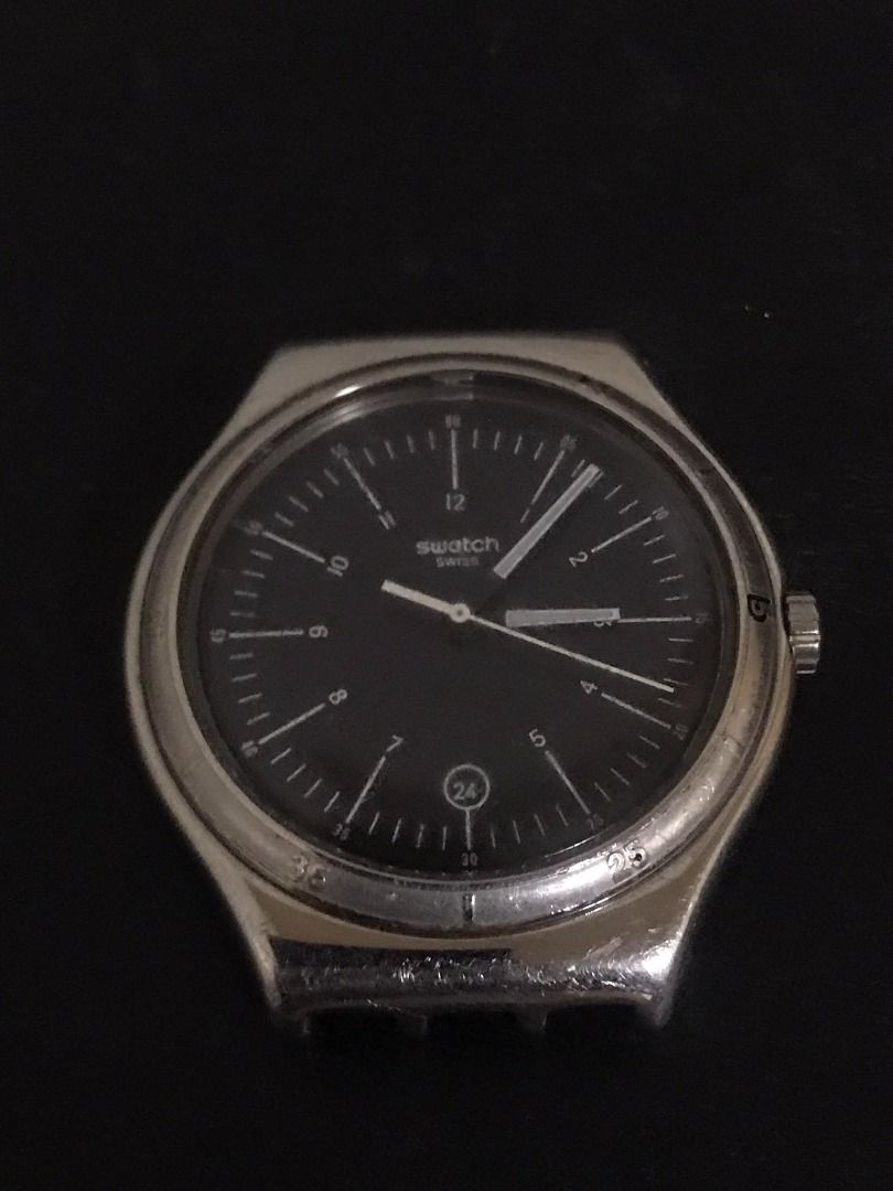 Swatch (Category: Luxury Watches) located in San Juan, La Union. Submitted by jackk00 (Listing ID 1260792820, Image 3). Description: 1st: Swatch Big Classic Trueville 2nd: Swatch Irony Big Watch Both working in perfect condition. Only issues is the broken straps, and just needs new batts. 13k for both.