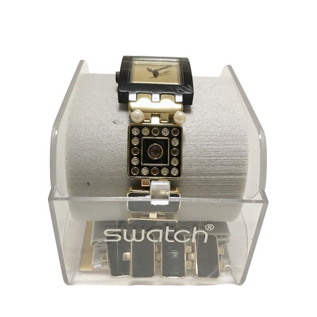 Swatch square watch best sale