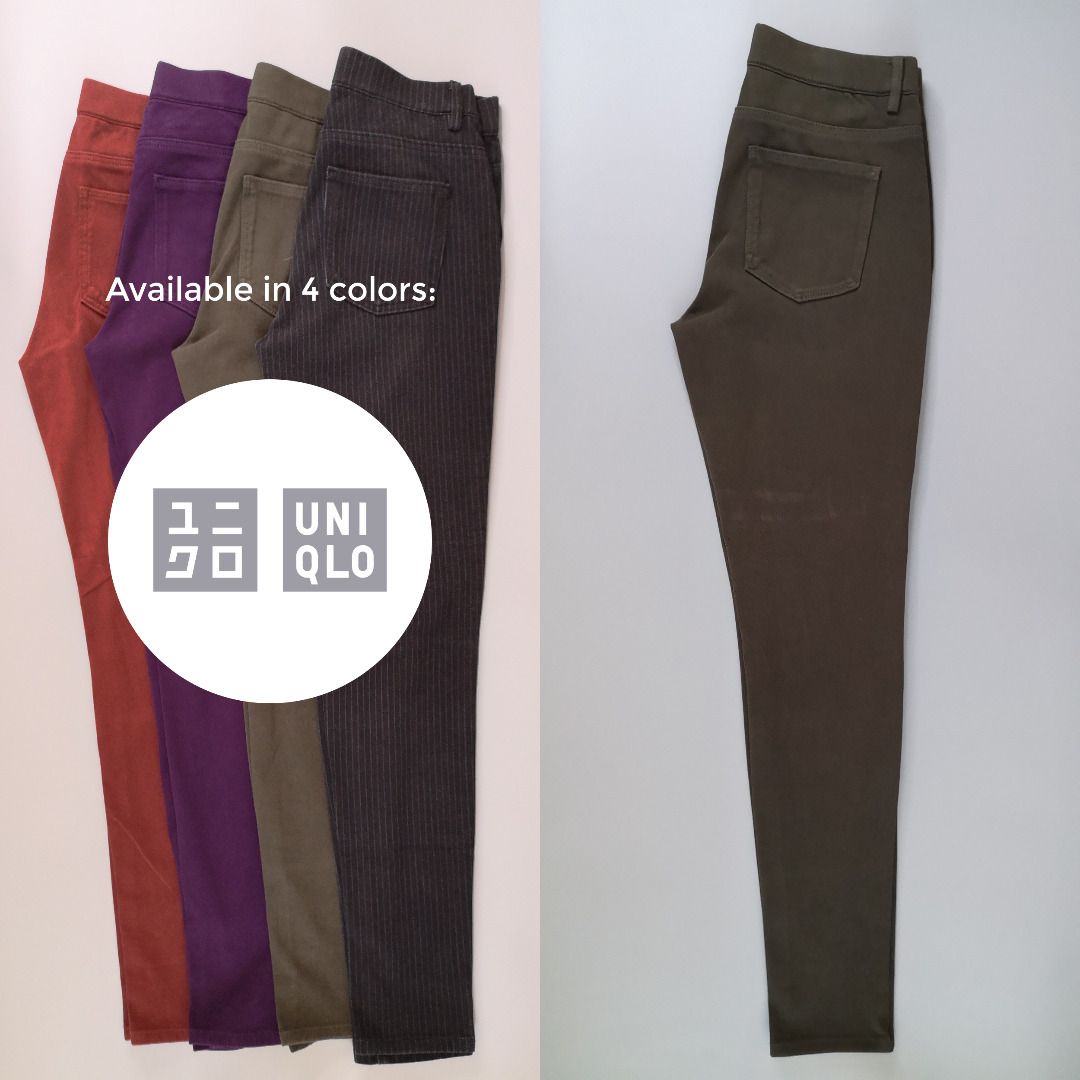 Uniqlo Ultra Stretch Leggings Pants (Olive), Women's Fashion, Bottoms,  Jeans & Leggings on Carousell
