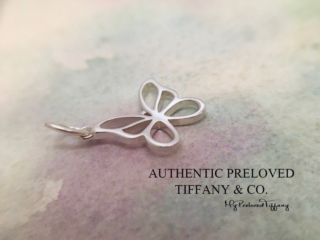 Tiffany deals butterfly charm