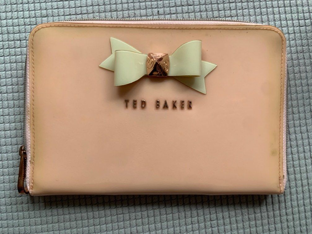 Ted Baker Pink Clutch Bag Women s Fashion Bags Wallets