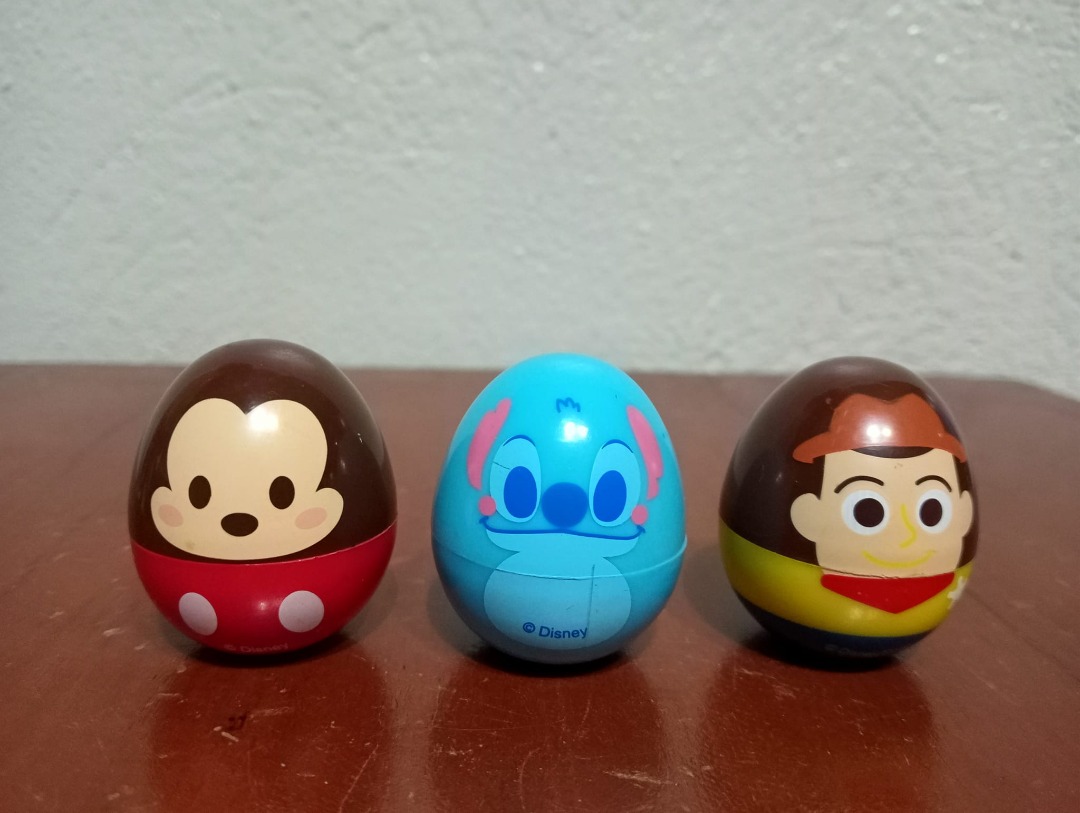 Tesco Tsum Tsum Collectibles 2019 Roly Eggy Set Hobbies Toys