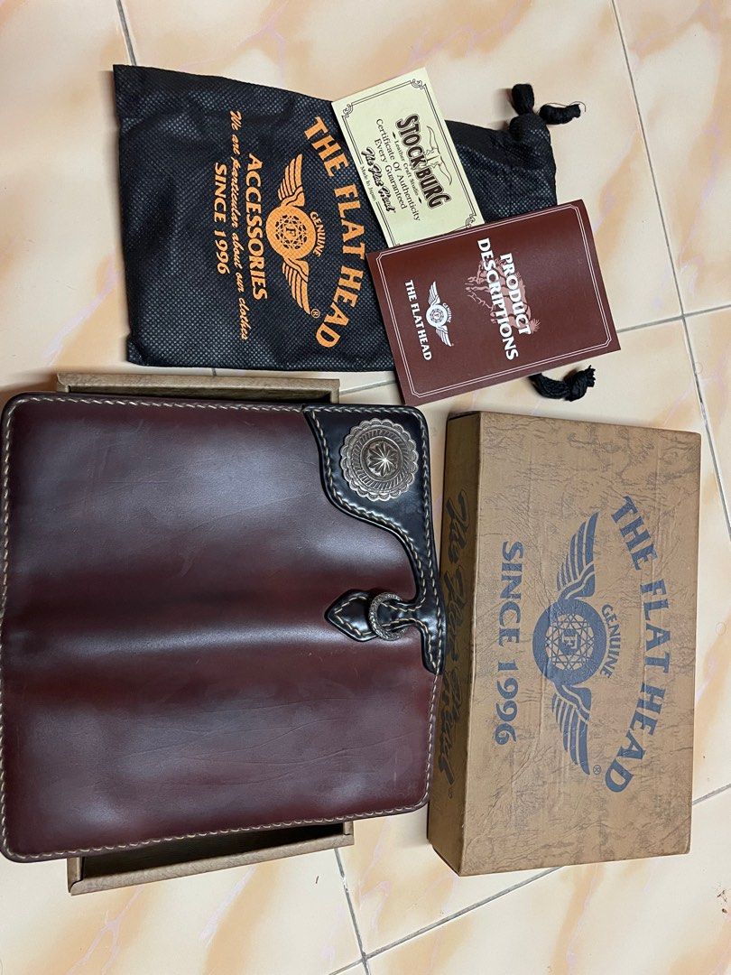 Flat purse store wallet
