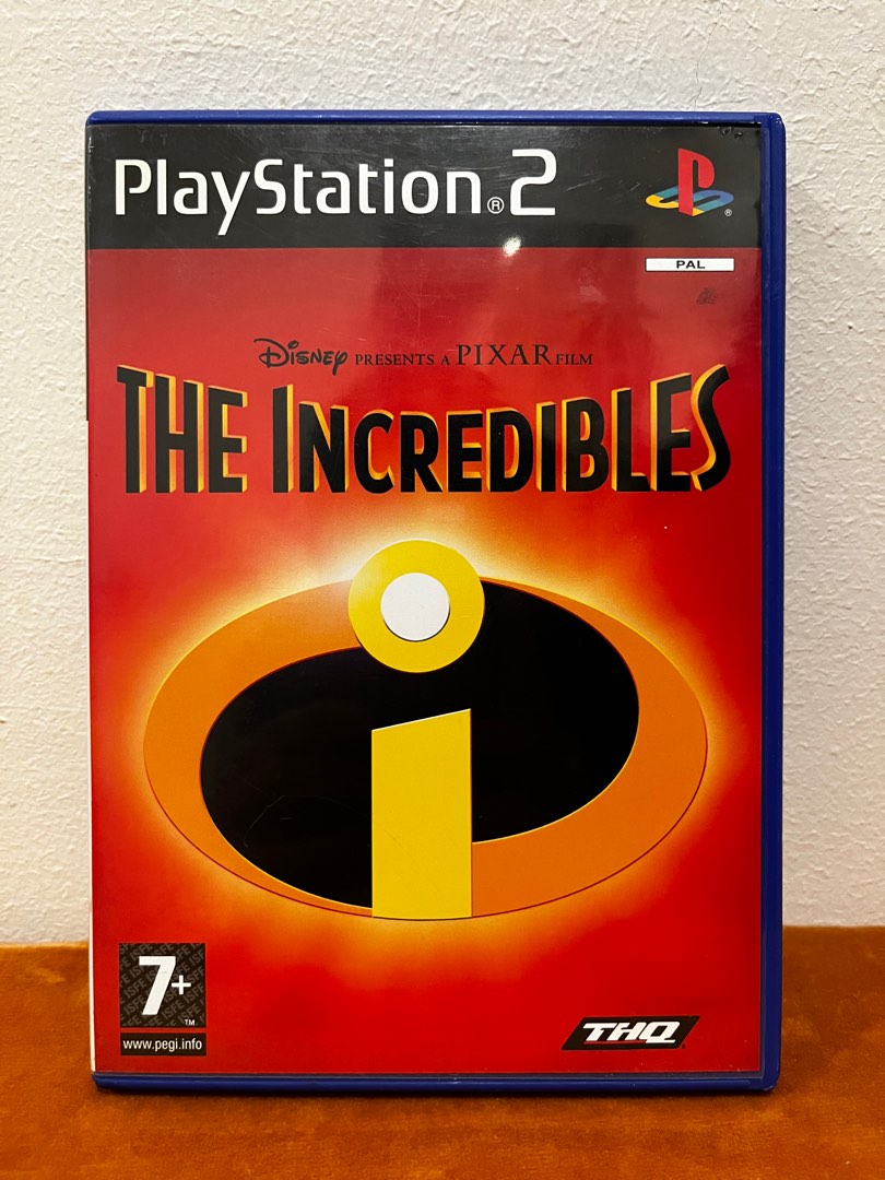 THE INCREDIBLES PLAYSTATION 2 Video Gaming Video Games