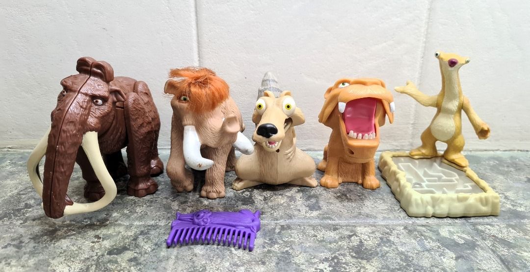 THE MELTDOWN LOT 2005 Burger King ICE AGE 2 Kids Club Meal Toys Series Hobbies Toys Toys Games on Carousell