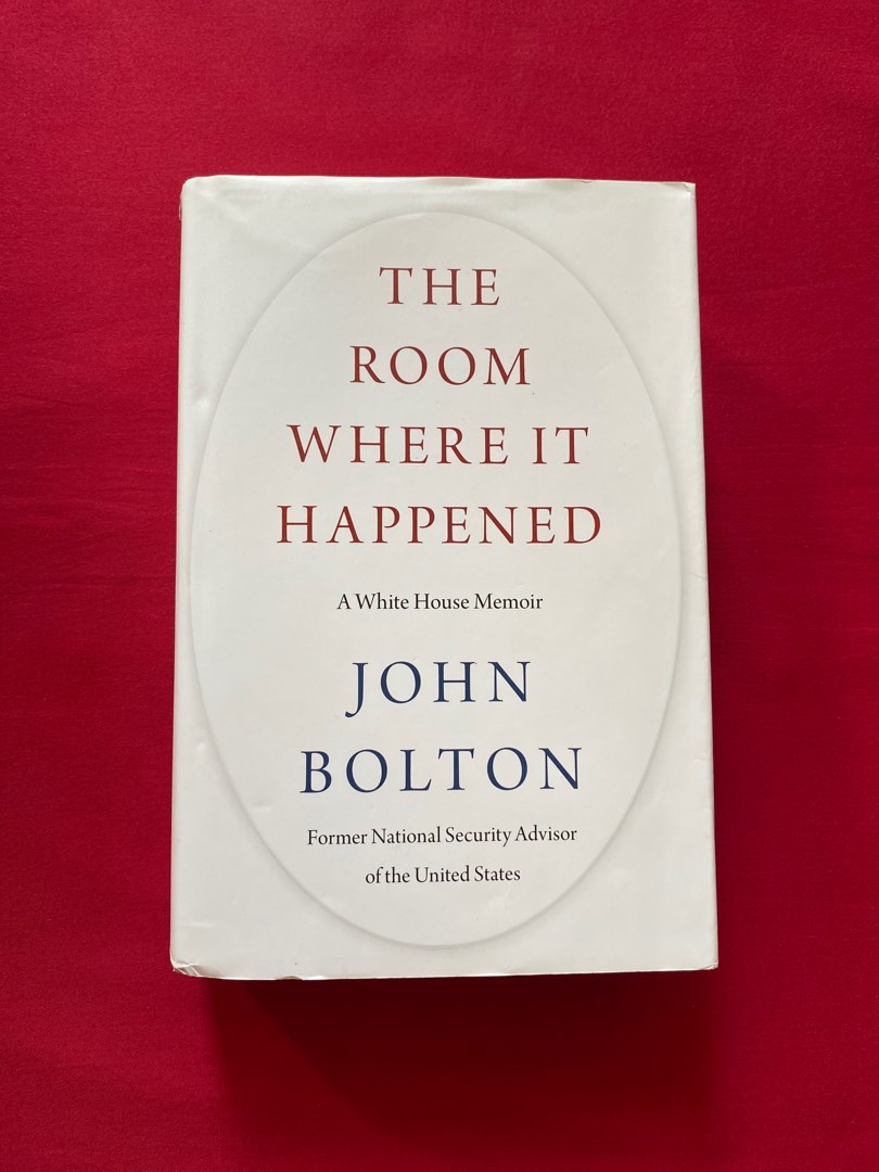 The Room Where It Happened John Bolton Hobbies Toys Books The room where it happened john bolton hobbies toys books