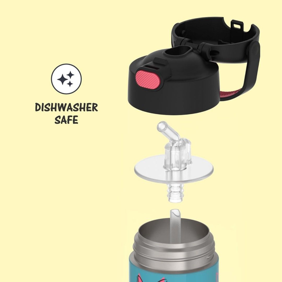 THERMOS FUNTAINER 12 Ounce Stainless Steel Vacuum Insulated Kids