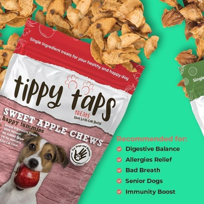 TIPPY TAPS Fruity Dog Treats [ Any 2 Mixable], Pet Supplies, Pet Food