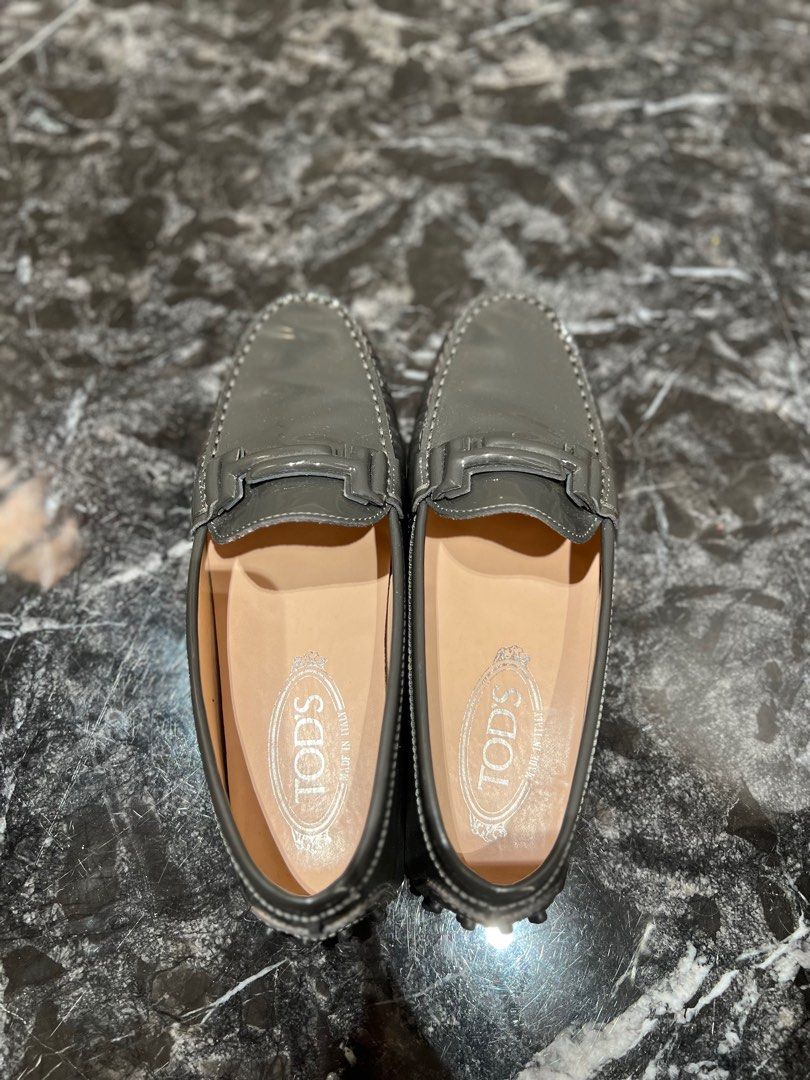 Dark discount grey flats