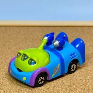 Tokyo Disney Resort Toy Story Alien/Little Green Men Tomica Car 6x3cm (w/minor paint chip) -  Php 290