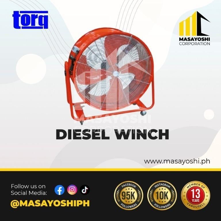 Torq Industrial Drum Fan CTFi24 Torq Fan Heavy Duty Fan