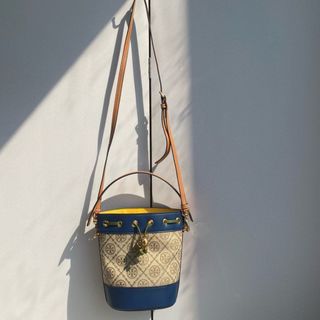 Tory Burch Fleming Soft Crochet Jewel Mini Bucket Bag - ShopStyle
